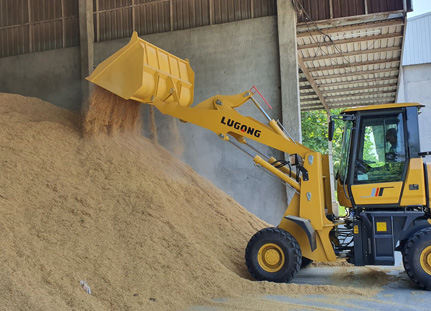 Transporting grains and other materials