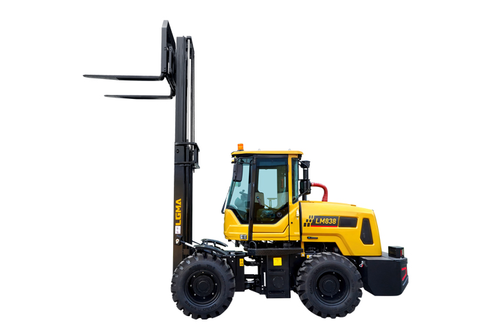 LM838 Rough Terrain Forklift